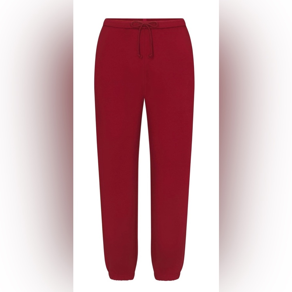 SKIMS Fleece Jogger (color: brick) sold out